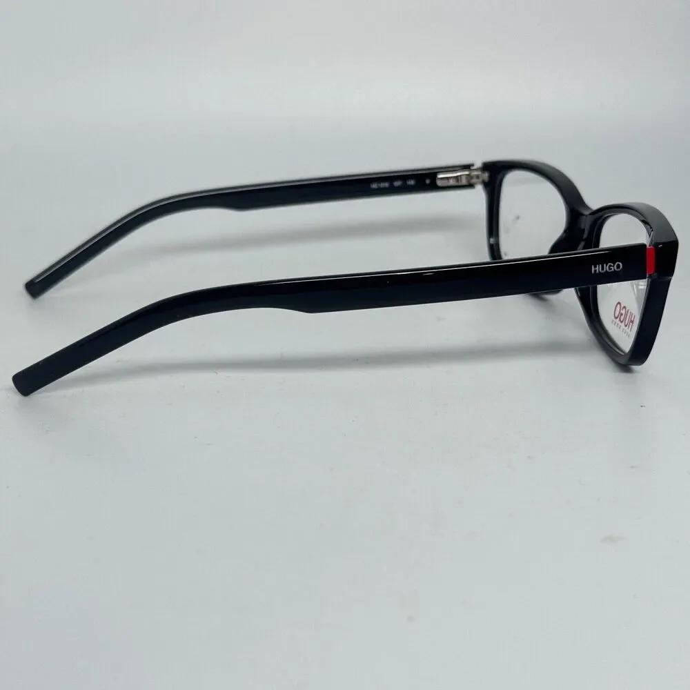 Hugo Boss Eyeglasses Frames HG‎ 1016 OIT 53-16-145 Glossy Black Hinge H15622